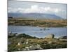 The Twelve Pins Mountains Rise Above Loughans on the Lowland, Connemara, County Galway, Eire-Tony Waltham-Mounted Photographic Print