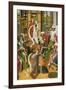 The Twelve Year-Old Jesus in the Temple, Westphalia, C. 1450-null-Framed Giclee Print