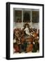 The Twelve-Year-Old Jesus Teaching in the Temple, 1524-Ludovico Mazzolino-Framed Giclee Print