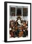 The Twelve-Year-Old Jesus Teaching in the Temple-Ludovico Mazzolino-Framed Giclee Print