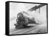 The Twentieth Century Limited of the New York Central Lines by Walter L. Greene-null-Framed Stretched Canvas