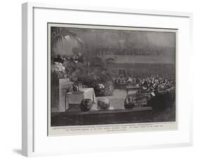 The Twenty-Fifth Birthday of the Royal Amateur Orchestral Society-Henry Marriott Paget-Framed Giclee Print