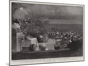 The Twenty-Fifth Birthday of the Royal Amateur Orchestral Society-Henry Marriott Paget-Mounted Giclee Print