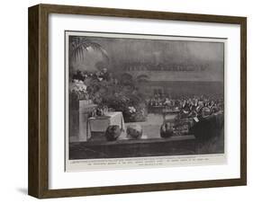 The Twenty-Fifth Birthday of the Royal Amateur Orchestral Society-Henry Marriott Paget-Framed Giclee Print