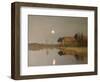 The Twilight Moon, 1899-Isaak Ilyich Levitan-Framed Giclee Print