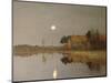 The Twilight Moon, 1899-Isaak Ilyich Levitan-Mounted Giclee Print