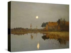 The Twilight Moon. 1899-Isaak Iljitsch Lewitan-Stretched Canvas