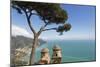 The Twin Domes of San Pantaleone Church from Villa Rofolo in Ravello-Martin Child-Mounted Photographic Print