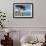 The Twin Domes of San Pantaleone Church from Villa Rofolo in Ravello-Martin Child-Framed Photographic Print displayed on a wall