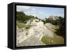 The Twin Pyramids, Mayan Ruins, Ek Balam, Yucatan, Mexico, North America-Balan Madhavan-Framed Stretched Canvas