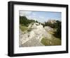 The Twin Pyramids, Mayan Ruins, Ek Balam, Yucatan, Mexico, North America-Balan Madhavan-Framed Photographic Print