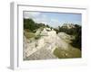 The Twin Pyramids, Mayan Ruins, Ek Balam, Yucatan, Mexico, North America-Balan Madhavan-Framed Photographic Print