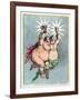 The Twin Stars, Castor and Pollux, Published by Hannah Humphrey in 1799-James Gillray-Framed Giclee Print