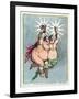 The Twin Stars, Castor and Pollux, Published by Hannah Humphrey in 1799-James Gillray-Framed Giclee Print