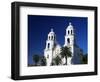 The Twin Towers of St. Augustine Cathedral, Tucson, Arizona, United States of America (U.S.A.)-Ruth Tomlinson-Framed Photographic Print