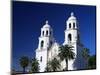 The Twin Towers of St. Augustine Cathedral, Tucson, Arizona, United States of America (U.S.A.)-Ruth Tomlinson-Mounted Photographic Print