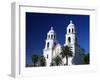 The Twin Towers of St. Augustine Cathedral, Tucson, Arizona, United States of America (U.S.A.)-Ruth Tomlinson-Framed Photographic Print