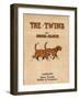 The Twins by Cecil Aldin, Title Page-null-Framed Art Print