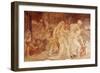 The Twins of Catania, Anfinomo and Anapio-Rosso Fiorentino-Framed Giclee Print