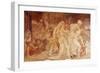 The Twins of Catania, Anfinomo and Anapio-Rosso Fiorentino-Framed Giclee Print