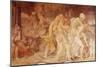 The Twins of Catania, Anfinomo and Anapio-Rosso Fiorentino-Mounted Giclee Print