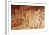 The Twins of Catania, Anfinomo and Anapio-Rosso Fiorentino-Framed Giclee Print