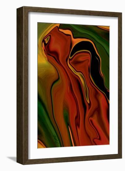 The Two - 2-Rabi Khan-Framed Art Print