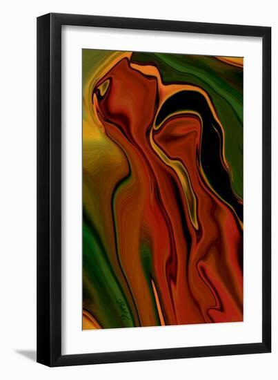 The Two - 2-Rabi Khan-Framed Art Print