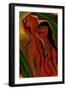 The Two - 2-Rabi Khan-Framed Art Print