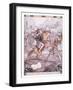 The Two Began a Combat Whereon All around Paused to Look-Herbert Cole-Framed Giclee Print