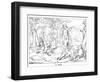 The Two Brothers, Engraved by J. Dielmann-Alfred Rethel-Framed Giclee Print