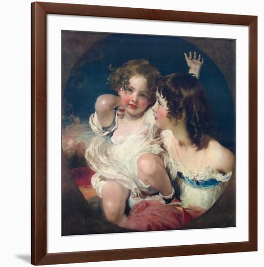 The Two Calmady-Children-Thomas Lawrence-Framed Collectable Print