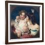 The Two Calmady-Children-Thomas Lawrence-Framed Collectable Print