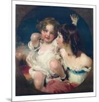 The Two Calmady-Children-Thomas Lawrence-Mounted Collectable Print