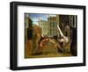 The Two Coaches, C. 1707-Claude Gillot-Framed Giclee Print