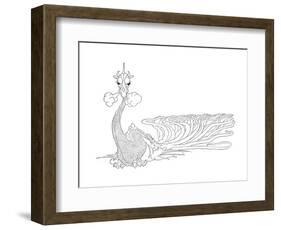 The Two Dragons-Charles Robinson-Framed Premium Giclee Print