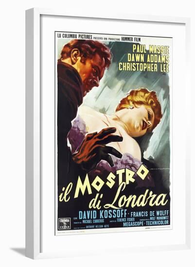 The Two Faces of Dr. Jekyll (aka Il Mostro di Londra-null-Framed Art Print