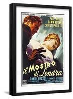 The Two Faces of Dr. Jekyll (aka Il Mostro di Londra-null-Framed Art Print