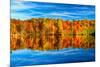 The Two Faces of Fall-Philippe Sainte-Laudy-Mounted Photographic Print