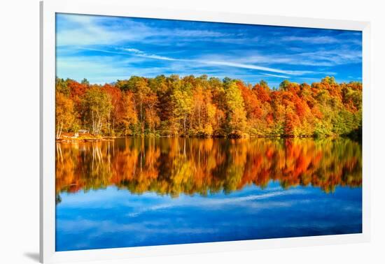 The Two Faces of Fall-Philippe Sainte-Laudy-Framed Photographic Print