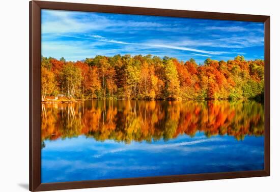 The Two Faces of Fall-Philippe Sainte-Laudy-Framed Photographic Print