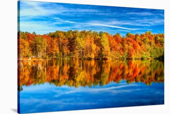 The Two Faces of Fall-Philippe Sainte-Laudy-Stretched Canvas