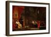 The Two Foscari, 1855-Eugene Delacroix-Framed Giclee Print
