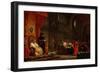 The Two Foscari, 1855-Eugene Delacroix-Framed Giclee Print