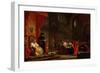 The Two Foscari, 1855-Eugene Delacroix-Framed Giclee Print