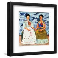 The Two Fridas, c.1939-Frida Kahlo-Framed Art Print