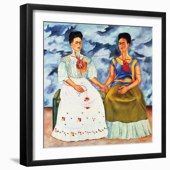 The Two Fridas,, c.1939-Frida Kahlo-Framed Art Print