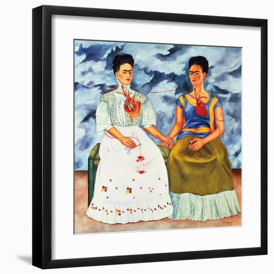 The Two Fridas,, c.1939-Frida Kahlo-Framed Art Print