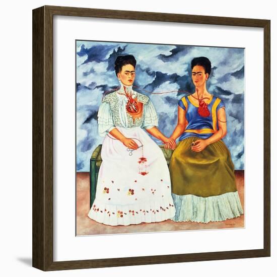 The Two Fridas,, c.1939-Frida Kahlo-Framed Art Print