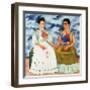 The Two Fridas,, c.1939-Frida Kahlo-Framed Art Print